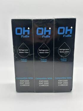11480330 Oh Fulls Ohrf29 3x Refrigerator Water Filter Compatible Kwf2000