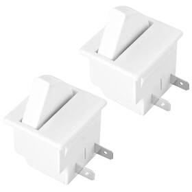 Ollbit Oba0003 Refrigerator Door Light Switch 2pcs Whirlpool Compati