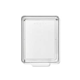 Gogreb000002006 Oxo Plastic Small Fridge Bin White Sturdy Clear Design Keeps Food Organized