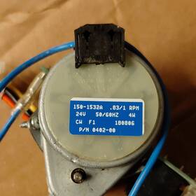 150-1532a Panasonic 0402-00 Motor Assembly 0.83/1 Rpm 24v 50/60hz 4w Cw F1 Mpn