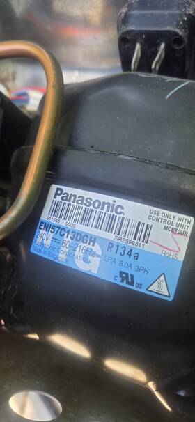 Eei57c13dgh Panasonic Refrigerator Compressor Oem