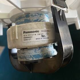 Fdqb38el1 Panasonic Fqdb38el1 Cooling Fan Motor Fit For Refrigerator Freezing Room Dc12v 2.7w