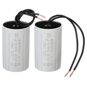 Pta221212tt0118 Patikil Cbb60 30uf Running Capacitor 2pcs Ac 450v 2 Wires 50/60hz Cylinder
