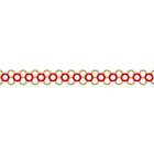 Pavst-21wr Pavilio Paper Lace Tape Wa Red