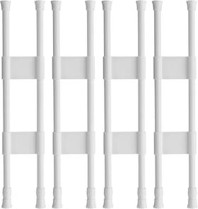 Pikaioo-9 Pikaioo 607601309091 4 Sets Rv Refrigerator Tension Rods 15.8-27.6 Inches Anti-slip Adjustable Pikaioo-9 Pikaioo 607601309091 4 Sets Rv Refrigerator Tension Rods 15.8-27.6 Inches Anti-slip Adjustable