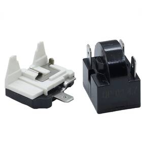6750c-0005p Plentzom Qp-02-4.7 4.7ohm Overload 3 Pin Starter Relay And 1/2hp Refrigera