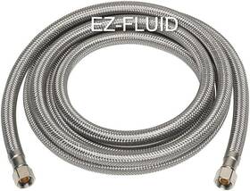 Plumbing Products 705353807763 15 Ft Refrigerator Water Line Premium Stainless Steel Braided Ice Maker H Plumbing Products 705353807763 15 Ft Refrigerator Water Line Premium Stainless Steel Braided Ice Maker H