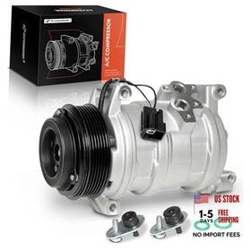 Apacc166 Premiumpartswhosale A/c Compressor With Clutch Compatible Cadillac Srx 3.6l 2004-2009
