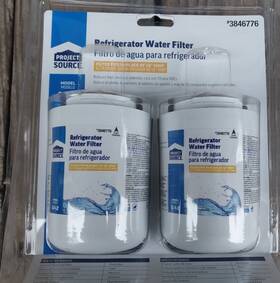 3846776 Project Source Refrigerator Water Filter 2 Pack For Ge Mwf New Sealed