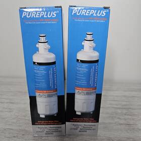 Pp-rwf-1200 Pureplus Refrigerator Water Filter Pp-rwf 1200a Replaces Lt700p 2 Pack - New