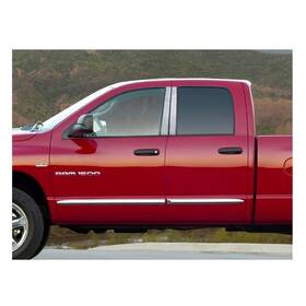 Qaa 691821551446 Is Compatible With 2002-2008 Dodge Ram 4 Piece Stainless Pillar Post Trim