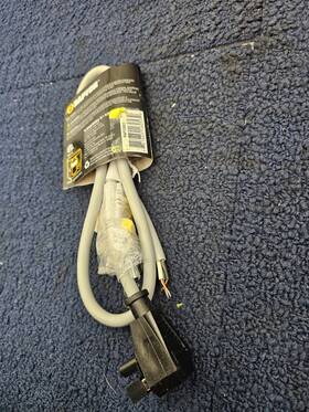 Rap33003 Raptor Qty 5 Appliance Power Supply Cord 3ft 16gauge
