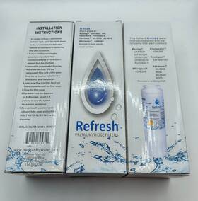 R-9006 Refresh 3 Refrigerator Water Replacement Whirlpool Filter Maytag Kenmore