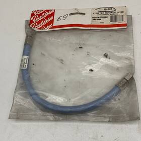 Robertshaw 662013737672 19-201 Water Hookup Hose 1/4 Inch Fm Compression Braided Pvc 12 1ft