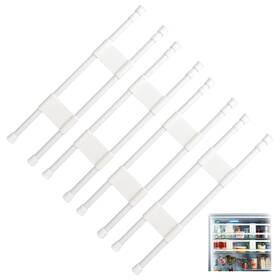 Rgdrrb-4s Rvguard Double Rv Refrigerator Bar Adjustable Fridge Tension Rod Holds Food And Drink