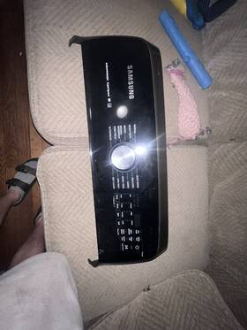Wa47cg3500ava4 Samsung 24app183-15 Washer Control Panel With Knob Board