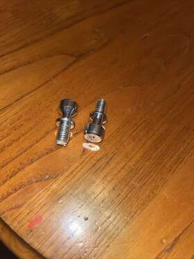 297hdrs Samsung 2 Refrigerator Handle Screw Fixer Genuine Bolt Silver Rfg