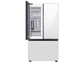 Samsung 887276628677 - Bespoke 3-door French Door Refrigerator Bottom Panel White Glass