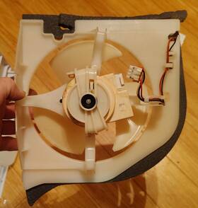 Da61-05343a Samsung Da31-00146a Refrigerator Condenser Fan Assembly Da31-00342