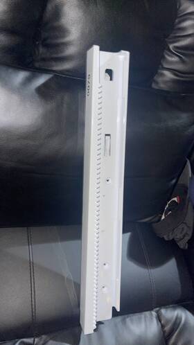 Da63-03414a Samsung Genuine Refrigerator Cover-rail Low L Aw-pjt Abs Cool Whi Da63-03414a Samsung Genuine Refrigerator Cover-rail Low L Aw-pjt Abs Cool Whi