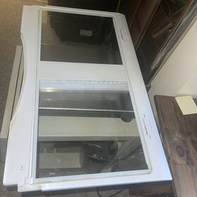 Da63-06333 Samsung Refrigerator Crisper Drawer Cover With Glass P#da63-06333