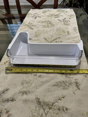 Da63-07508a Samsung Refrig Door Bin Guard-ref Low No Stains Or Cracks
