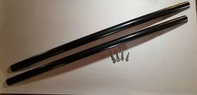Da64-02553a Samsung Refrigerator Handles With Fasteners Black Set Of 2