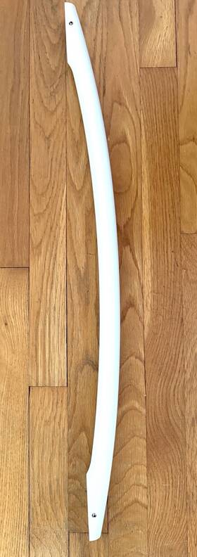 Da64-04017b Samsung Refrigerator Replacement Door Handle White Oem 16759290