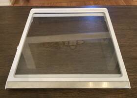 Shelf...da67-01927....oem Samsung Da67-01927 Refrigerator Sliding Glass