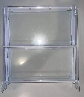 Da67-02507 Samsung Refrigerator Slide Away Glass Shelf Part Genuine