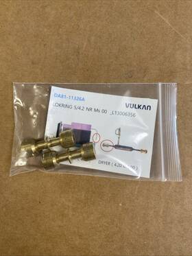 Da81-11326a Samsung Refrigerator Lokrings Lot Of 2 Vulkan L13006356 - New Oem Da81-11326a Samsung Refrigerator Lokrings Lot Of 2 Vulkan L13006356 - New Oem