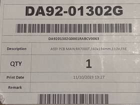 Da92-01302g Samsung Refrigerator Main Board Assy Pcb