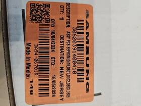 Da94-06781r Samsung New Oem Refrigerator Control Board Part #