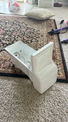 Da97-00685f Samsung Ice Dispenser Bucket And Auger Motor Fits Rs2533/rs2555/rs2577