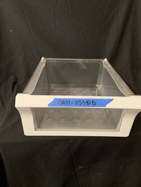 Da97-05381a Samsung Da97-05381b Left Crisper Drawer Used Free Shipping Da97-05381a Samsung Da97-05381b Left Crisper Drawer Used Free Shipping