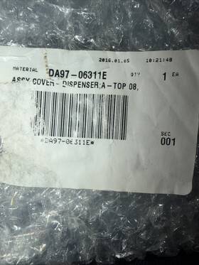 Da97-06311e Samsung Dispenser Cover Oem
