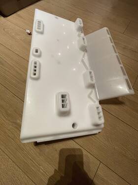 Da97-07186b Samsung Fridge Freezer Evaporator Cover Assembly