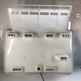 Da97-08434c Samsung Frig Evaporator Cover Scratches/chipped/white Fan Motors #