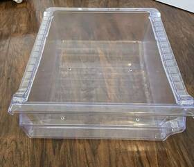 Da97-08438h Samsung Refrigerator Left Vegi Crisper Drawer Bin