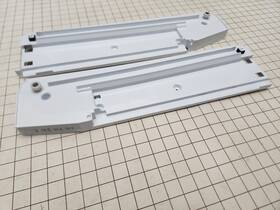 Da97-11542d Samsung Da97-11541a Oem Refrigerator Pantry Rail Drawer Slide Set