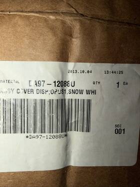 Da97-12088u Samsung Refrigerator Dispenser Control P#da97-12088u Da97-12088u Samsung Refrigerator Dispenser Control P#da97-12088u