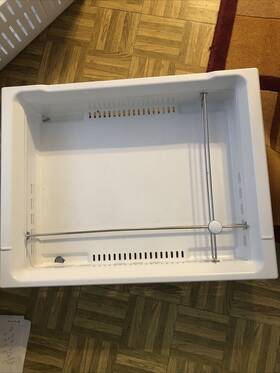Da97-12434a Samsung Refrigerator Flex-zone Convertible Case For 33 Inch Fridge Used