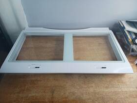 Da97-12727a Samsung Refrigerator Crisper Frame And Glass