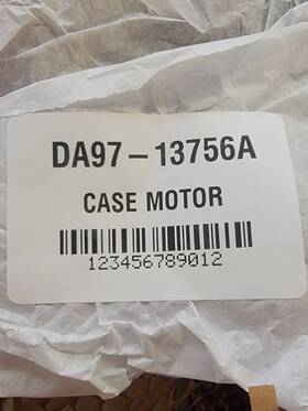 Da97-13756a Samsung Brand New Fridge Evaporator Fan Motor