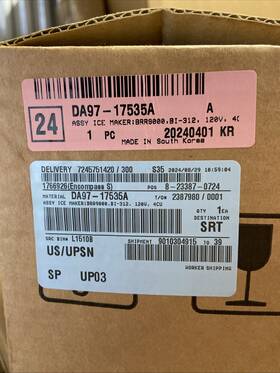 Da97-17535a Samsung New Oem Refrigerator Ice Maker Da97-17535a Samsung New Oem Refrigerator Ice Maker