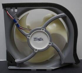 Da97-17854a Samsung Used Oem Refrigerator Condenser Fan Motor Assembly Da97-17854a Samsung Used Oem Refrigerator Condenser Fan Motor Assembly