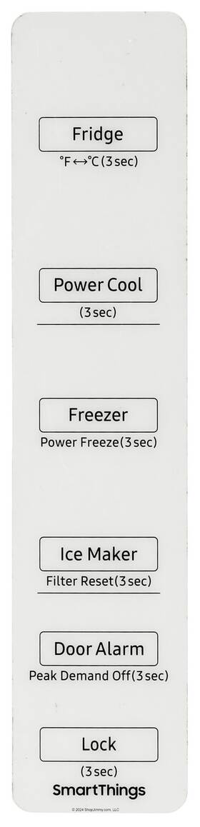 Da97-19962w Samsung Refrigerator Dispenser Control Board Da97-19962w Samsung Refrigerator Dispenser Control Board