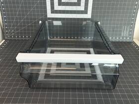 Da97-20059a Samsung Refrigerator Vegetable Drawer Right Assembly P# Da97-20059a Samsung Refrigerator Vegetable Drawer Right Assembly P#