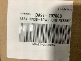 Da97-20700b Samsung Hinge Assembly New In Box Af4