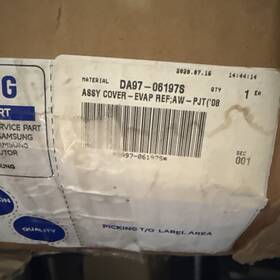Da97-06197s Samsung Da9706197s Evaporator Cover Oem Da97-06197s Samsung Da9706197s Evaporator Cover Oem